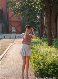 Socks acerbity 076 warm ~ pastoral style pleated skirt(28)